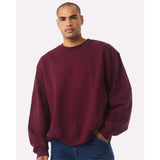 BELLA + CANVAS - Unisex 10 oz. Heavyweight Crewneck Sweatshirt - 4711 - Maroon