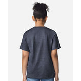 Gildan - Youth Light Cotton T-Shirt - 3000B - Heather Navy