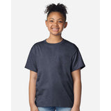 Gildan - Youth Light Cotton T-Shirt - 3000B - Heather Navy