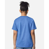 Gildan - Youth Light Cotton T-Shirt - 3000B - Heather Royal