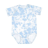 Rabbit Skins - Infant Fine Jersey Bodysuit - Extended Colors - 4424EX - Sky Tie Dye