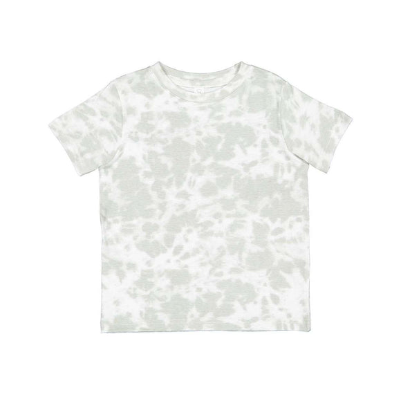 Rabbit Skins - Toddler Fine Jersey Tee - Extended Colors - 3321EX - Haze Tie Dye