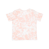 Rabbit Skins - Toddler Fine Jersey Tee - Extended Colors - 3321EX - Rose Tie Dye