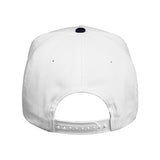 Valucap - Five-Panel Twill Cap - 8869 - White/ Navy