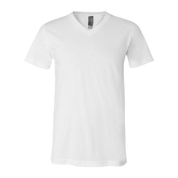 BELLA + CANVAS - Jersey V-Neck Tee - 3005 - White