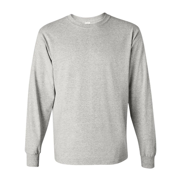 Gildan - Unisex Heavy Cotton™ Long Sleeve T-Shirt - 5400 - Ash