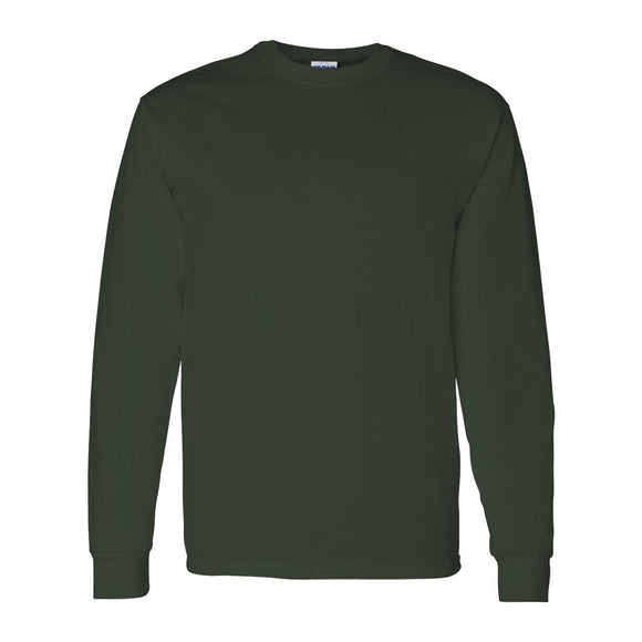 Gildan - Unisex Heavy Cotton™ Long Sleeve T-Shirt - 5400 - Forest