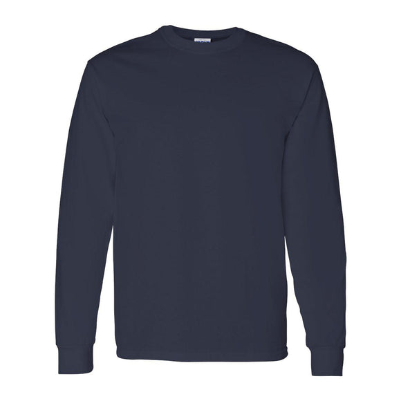 Gildan - Unisex Heavy Cotton™ Long Sleeve T-Shirt - 5400 - Navy