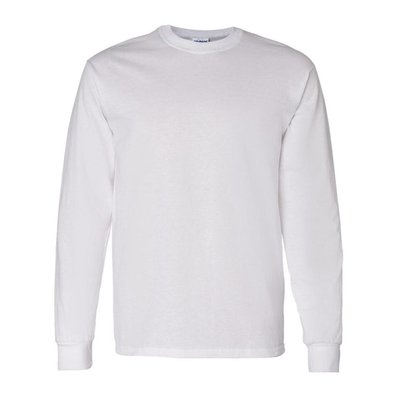 Gildan - Unisex Heavy Cotton™ Long Sleeve T-Shirt - 5400 - White