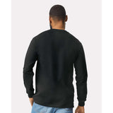 Gildan - Unisex Ultra Cotton® Long Sleeve Pocket T-Shirt - 2410 - Black