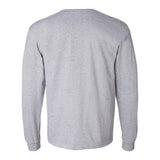 Gildan - Unisex Ultra Cotton® Long Sleeve Pocket T-Shirt - 2410 - Sport Grey