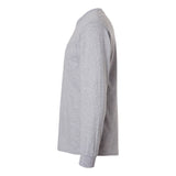 Gildan - Unisex Ultra Cotton® Long Sleeve Pocket T-Shirt - 2410 - Sport Grey