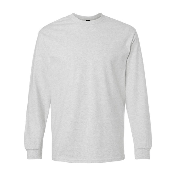 Gildan - Unisex Ultra Cotton® Long Sleeve T-Shirt - 2400 - Ash