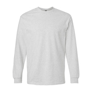 Gildan - Ultra Cotton® Long Sleeve T-Shirt - 2400 - Ash