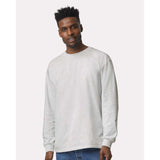 Gildan - Unisex Ultra Cotton® Long Sleeve T-Shirt - 2400 - Ash