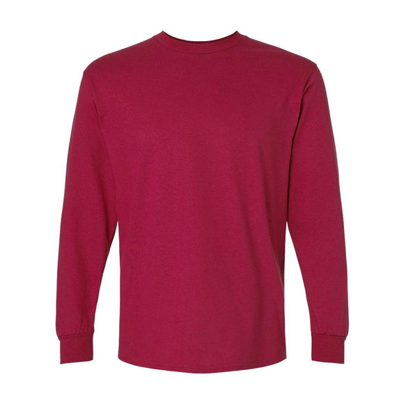 Gildan - Unisex Ultra Cotton® Long Sleeve T-Shirt - 2400 - Cardinal Red
