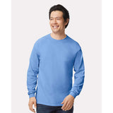 Gildan - Unisex Ultra Cotton® Long Sleeve T-Shirt - 2400 - Carolina Blue