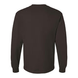 Gildan - Unisex Ultra Cotton® Long Sleeve T-Shirt - 2400 - Dark Chocolate