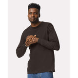 Gildan - Unisex Ultra Cotton® Long Sleeve T-Shirt - 2400 - Dark Chocolate