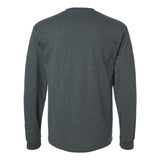 Gildan - Unisex Ultra Cotton® Long Sleeve T-Shirt - 2400 - Dark Heather