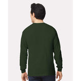 Gildan - Unisex Ultra Cotton® Long Sleeve T-Shirt - 2400 - Forest Green