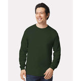 Gildan - Unisex Ultra Cotton® Long Sleeve T-Shirt - 2400 - Forest Green