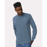 Gildan - Unisex Ultra Cotton® Long Sleeve T-Shirt - 2400 - Indigo Blue