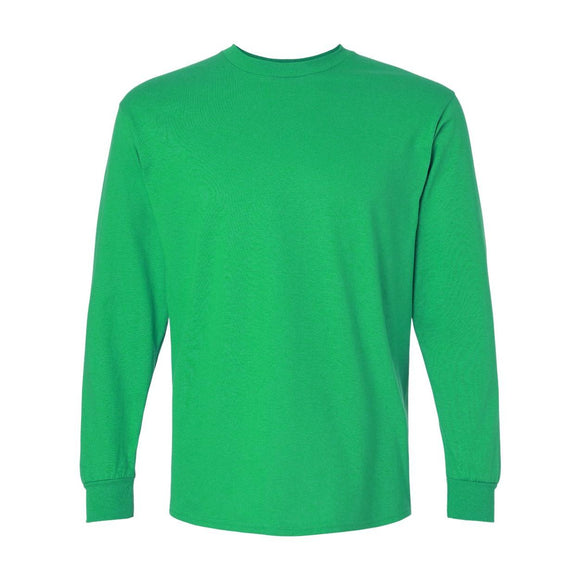 Gildan - Ultra Cotton® Long Sleeve T-Shirt - 2400 - Irish Green