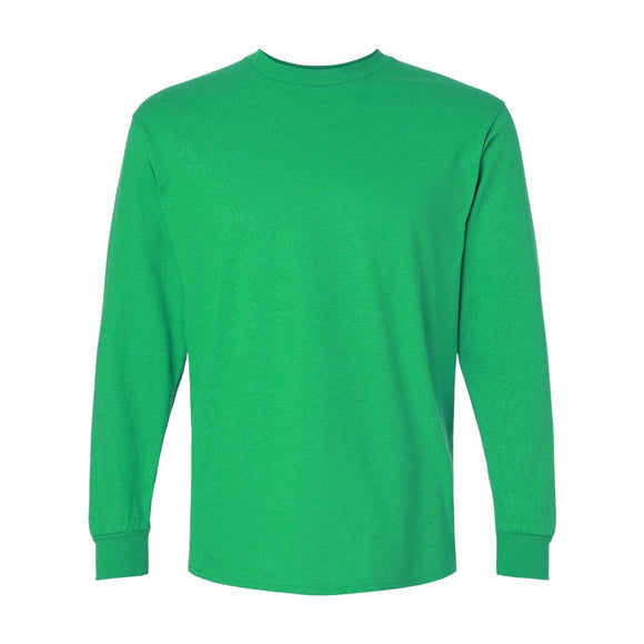 Gildan - Unisex Ultra Cotton® Long Sleeve T-Shirt - 2400 - Irish Green