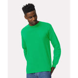 Gildan - Unisex Ultra Cotton® Long Sleeve T-Shirt - 2400 - Irish Green