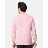 Gildan - Unisex Ultra Cotton® Long Sleeve T-Shirt - 2400 - Light Pink