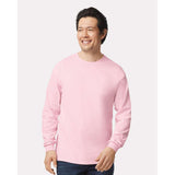 Gildan - Unisex Ultra Cotton® Long Sleeve T-Shirt - 2400 - Light Pink
