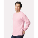 Gildan - Unisex Ultra Cotton® Long Sleeve T-Shirt - 2400 - Light Pink