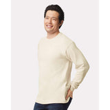 Gildan - Unisex Ultra Cotton® Long Sleeve T-Shirt - 2400 - Natural