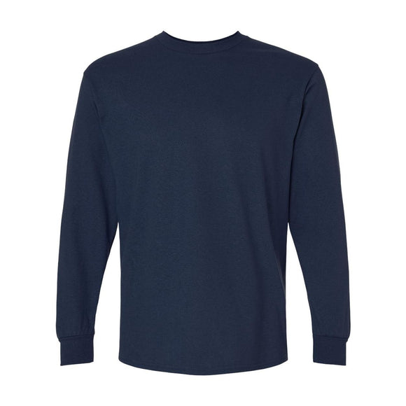 Gildan - Unisex Ultra Cotton® Long Sleeve T-Shirt - 2400 - Navy
