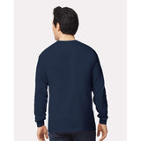 Gildan - Unisex Ultra Cotton® Long Sleeve T-Shirt - 2400 - Navy