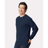 Gildan - Unisex Ultra Cotton® Long Sleeve T-Shirt - 2400 - Navy