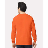 Gildan - Unisex Ultra Cotton® Long Sleeve T-Shirt - 2400 - Orange