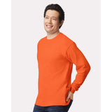 Gildan - Unisex Ultra Cotton® Long Sleeve T-Shirt - 2400 - Orange