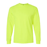 Gildan - Unisex Ultra Cotton® Long Sleeve T-Shirt - 2400 - Safety Green