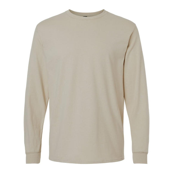 Gildan - Unisex Ultra Cotton® Long Sleeve T-Shirt - 2400 - Sand
