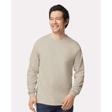 Gildan - Unisex Ultra Cotton® Long Sleeve T-Shirt - 2400 - Sand