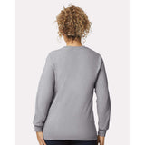 Gildan - Unisex Ultra Cotton® Long Sleeve T-Shirt - 2400 - Sport Grey