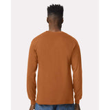 Gildan - Unisex Ultra Cotton® Long Sleeve T-Shirt - 2400 - Texas Orange