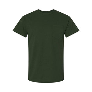 Gildan - Ultra Cotton® Pocket T-Shirt - 2300 - Forest Green