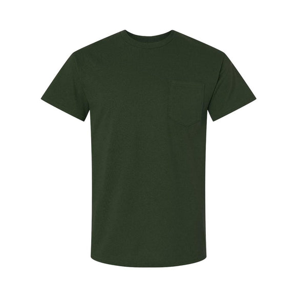 Gildan - Ultra Cotton® Pocket T-Shirt - 2300 - Forest Green