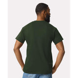 Gildan - Unisex Ultra Cotton® Pocket T-Shirt - 2300 - Forest Green