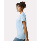 Gildan - Unisex Ultra Cotton® Pocket T-Shirt - 2300 - Light Blue
