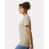 Gildan - Unisex Ultra Cotton® Pocket T-Shirt - 2300 - Sand