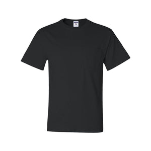 JERZEES - Dri-Power® 50/50 Pocket T-Shirt - 29MPR - Black